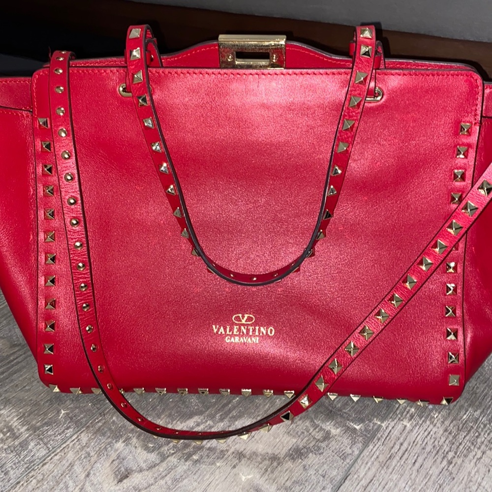 Valentino red tote